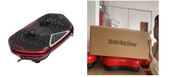 XB-009 Ultra Compact Remote Control Vibration Plate With Powerful Silent Drive Motor